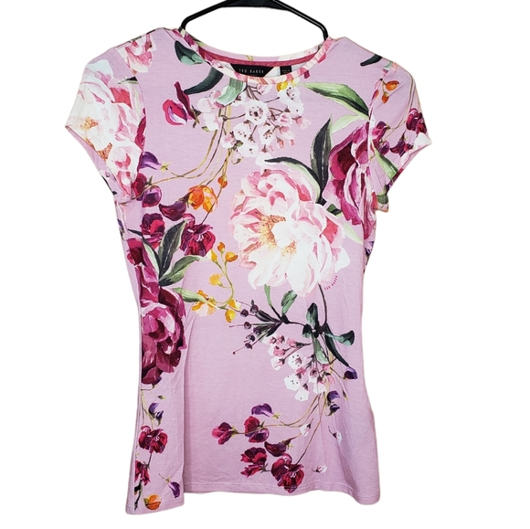 Ted Baker London Tops - Ted Baker Floral T-shirt